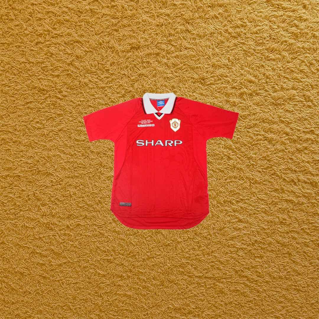 Camiseta retro Manchester United 1999 - Futwear