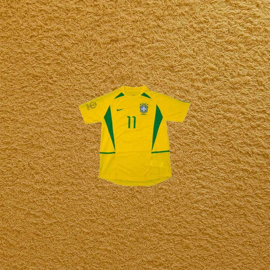 Camiseta retro Brasil 2002 - Futwear