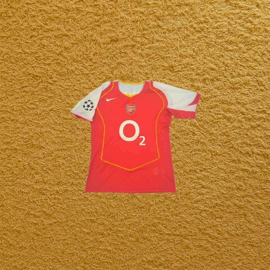 Camiseta retro Arsenal 2004/05 - Futwear