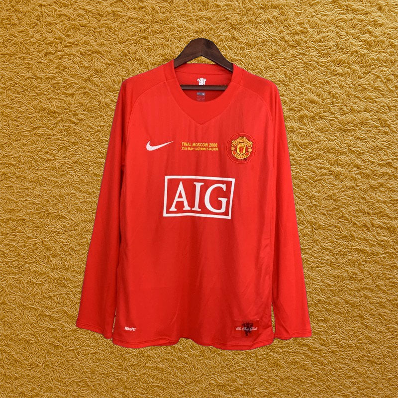 Camiseta retro manga larga Manchester United 2008 - Futwear