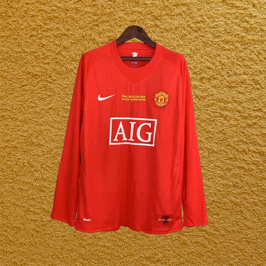 Camiseta retro manga larga Manchester United 2008 - Futwear