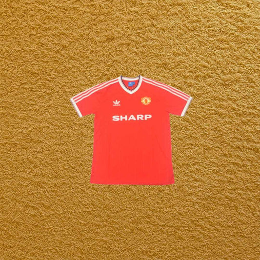 Camiseta retro Manchester United 1982/83 - Futwear