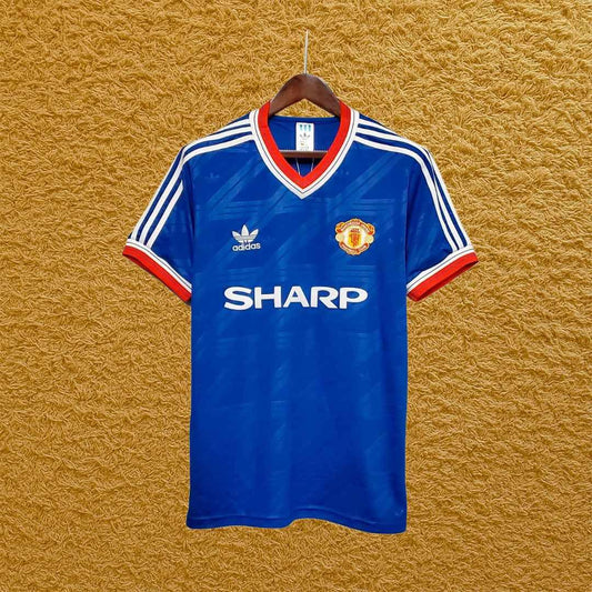 Camiseta retro Manchester United 1986/87 - Futwear