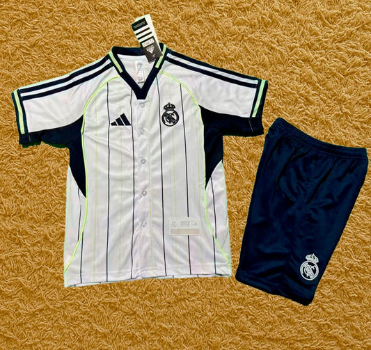 Kit infantil edición baseball Real Madrid 2025/26 Futwear