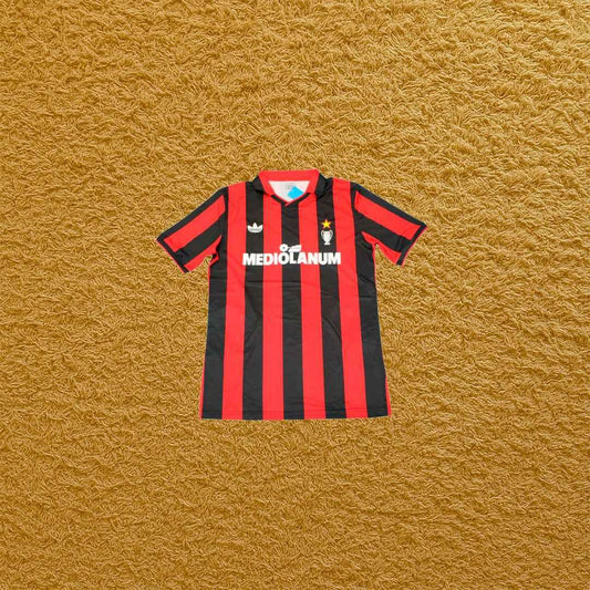 Camiseta retro AC Milan 1988/1989 - Futwear