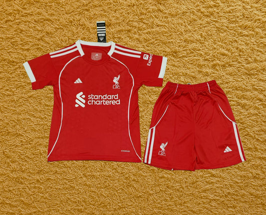 Kit infantil Liverpool 2025/26 Futwear