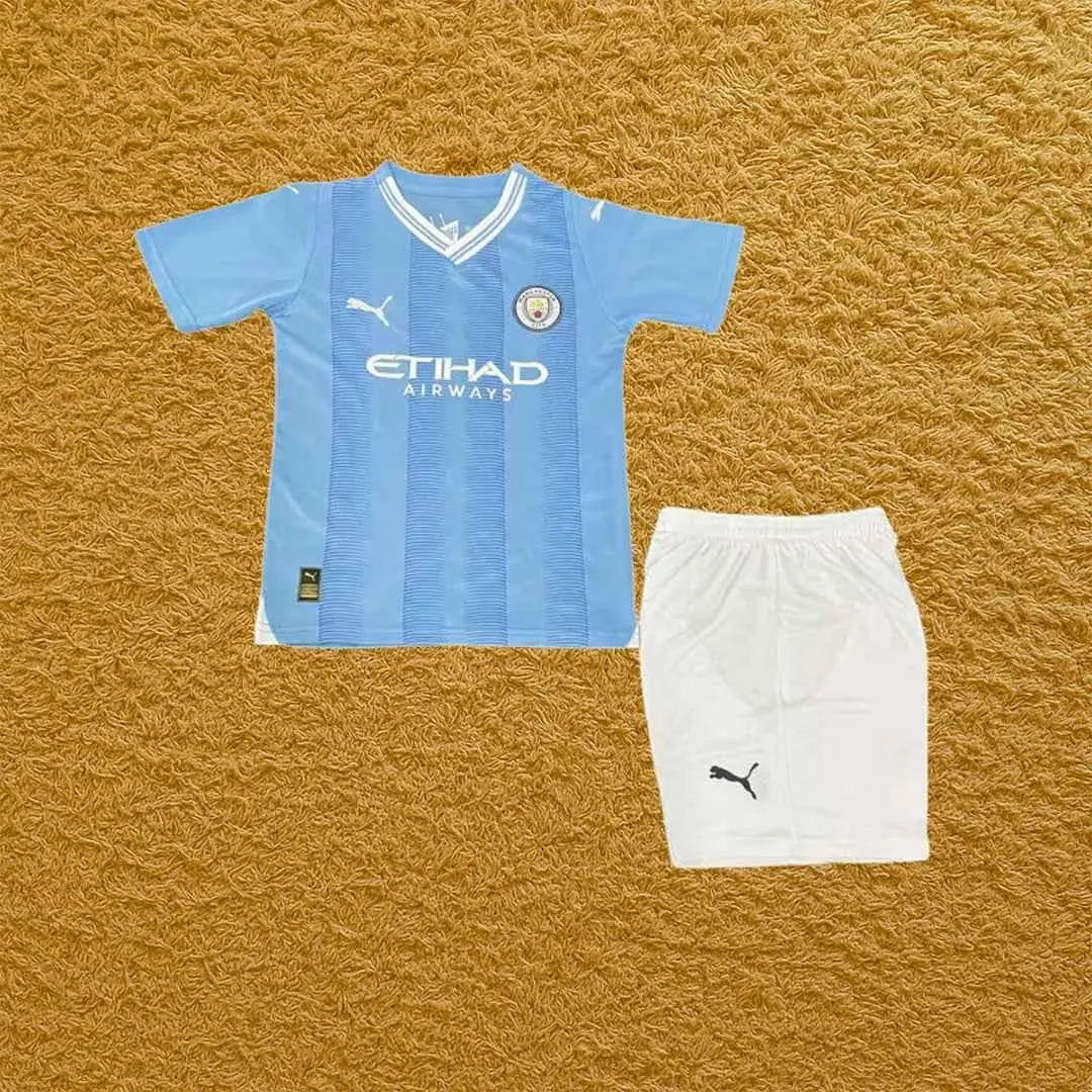 Kit infantil Manchester City 2023/24 Futwear