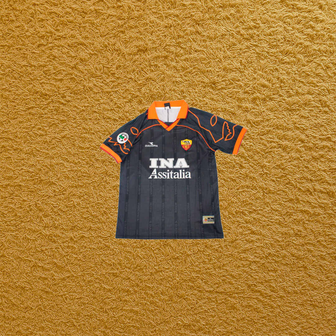 Camiseta retro Roma 1999/00 Futwear
