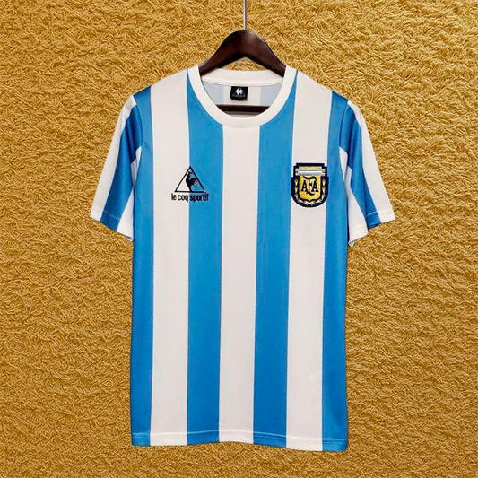 Camiseta retro Argentina 1986 Futwear