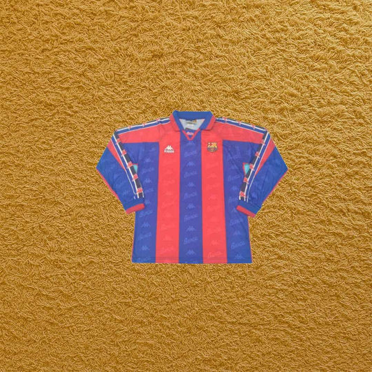 Camiseta retro manga larga FC Barcelona 1996/97 - Futwear