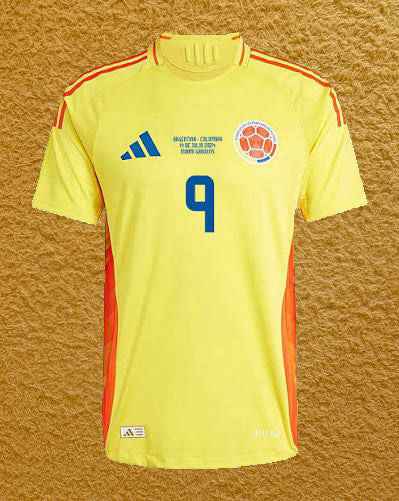 Camiseta Colombia edición final 2024/25