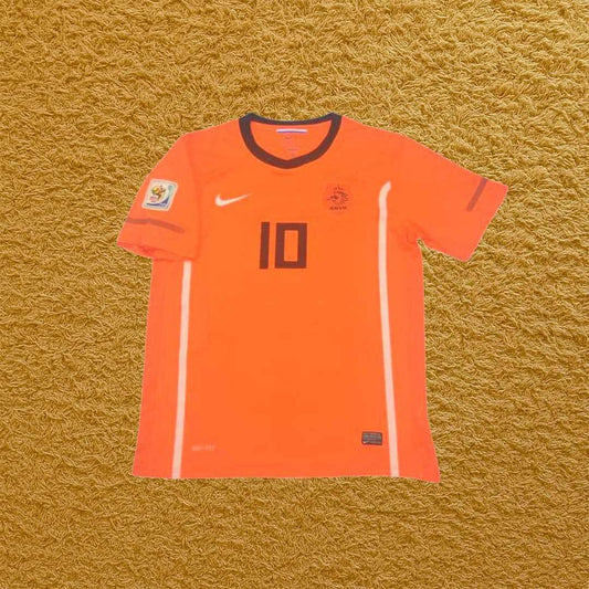 Camiseta retro Paises Bajos 2010 - Futwear