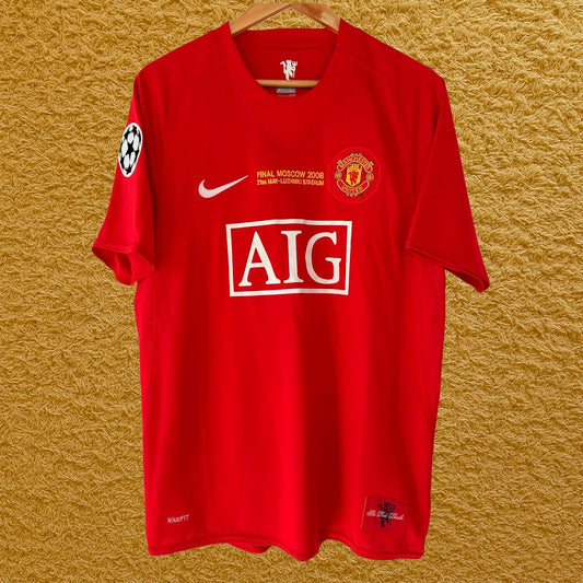 Camiseta retro Manchester United 2008 - Futwear