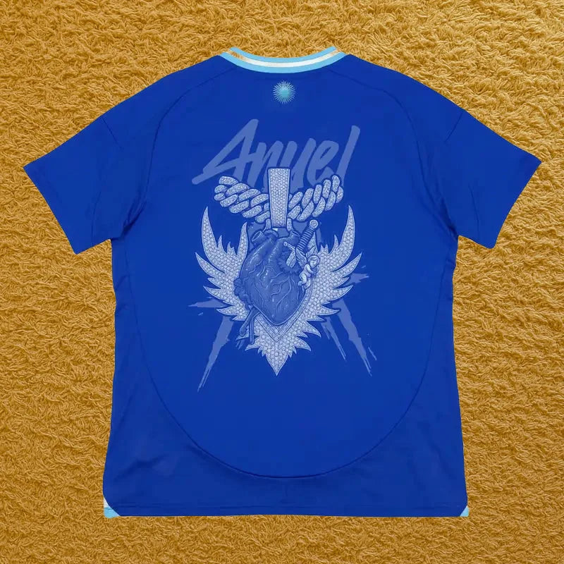 Camiseta Argentina edición Anuel AA, vista trasera