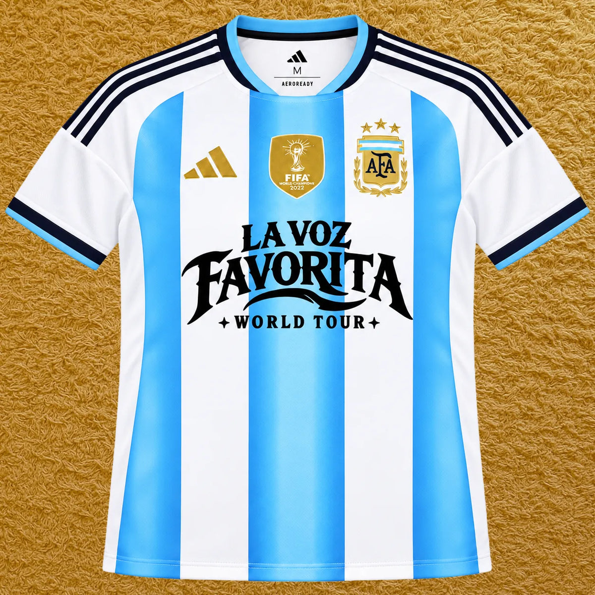 Camiseta Argentina edición Jay Wheeler, vista frontal