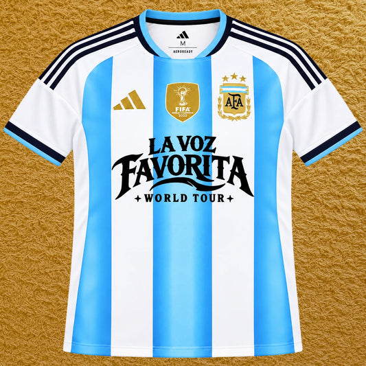 Camiseta Argentina edición Jay Wheeler, vista frontal