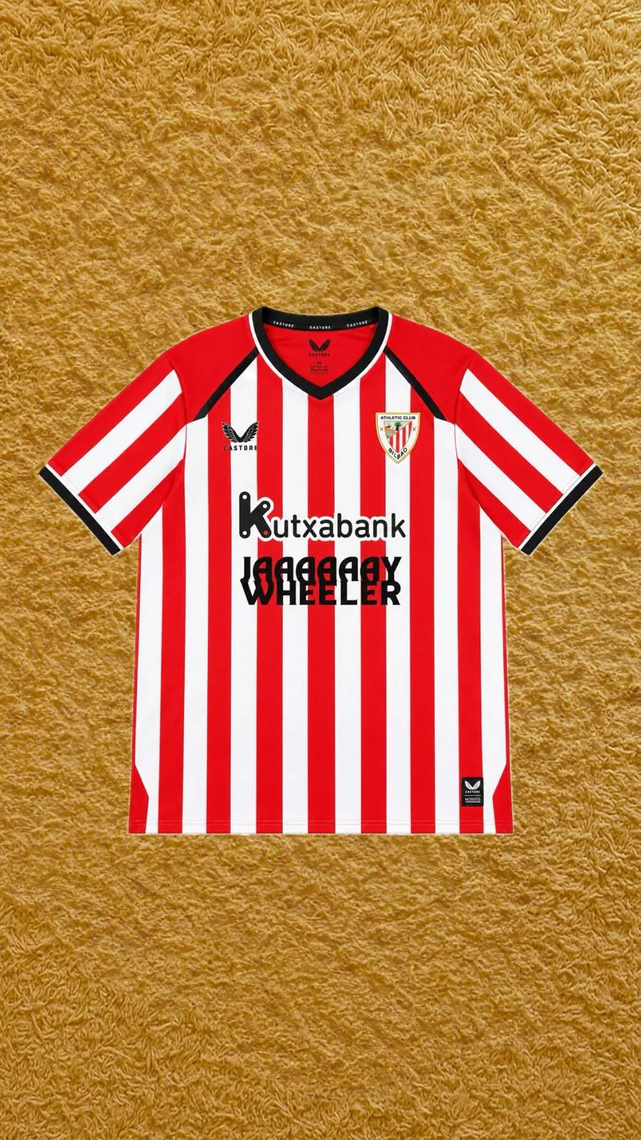 Camiseta Athletic Club de Bilbao edición Jay Wheeler, vista frontal