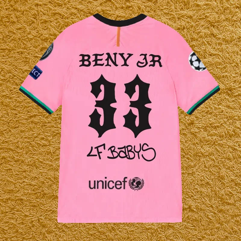Camiseta Barcelona edición Beny Jr, vista trasera