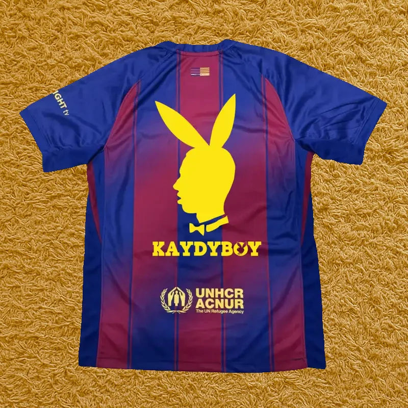 Camiseta Barcelona edición Kaydy Caín, vista trasera