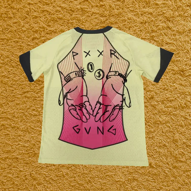 Camiseta Barcelona edición La Mafia del Amor, vista trasera