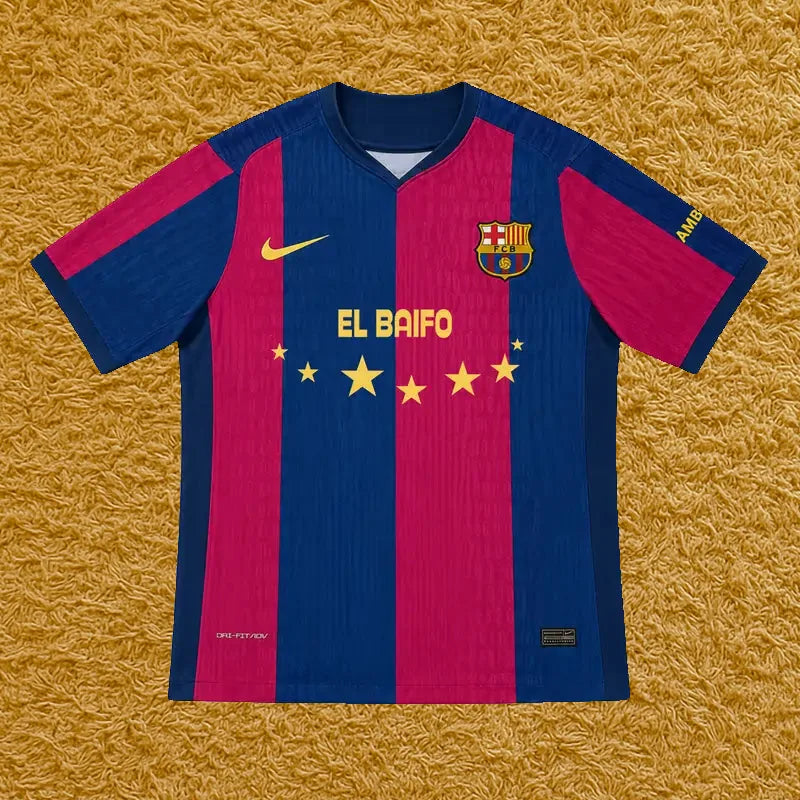 Camiseta Barcelona edición Quevedo, vista frontal
