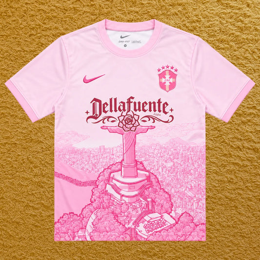 Camiseta Brasil (Brigado) edición Dellafuente, vista frontal