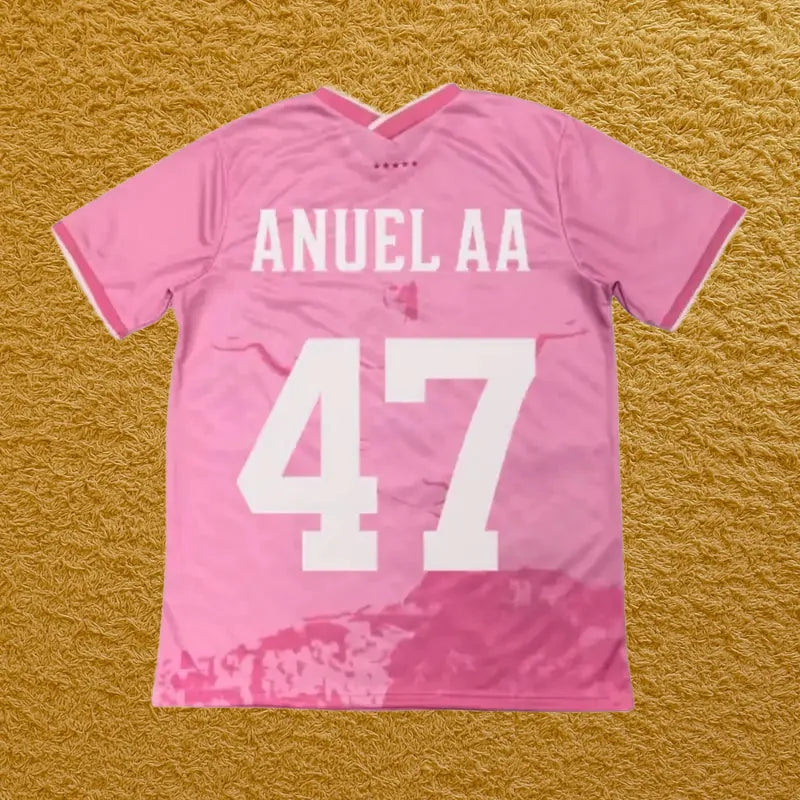 Camiseta Brasil edición Anuel, vista trasera