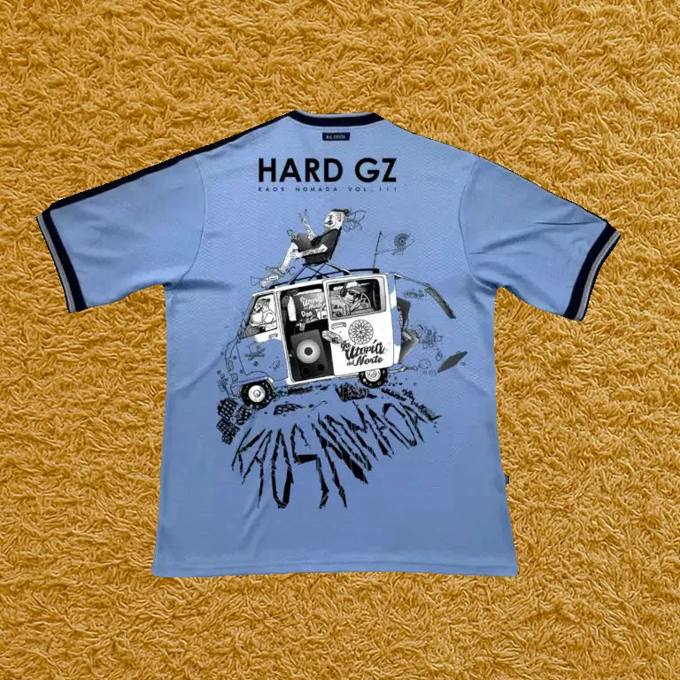 Camiseta Celta de Vigo edición Hard GZ, vista trasera