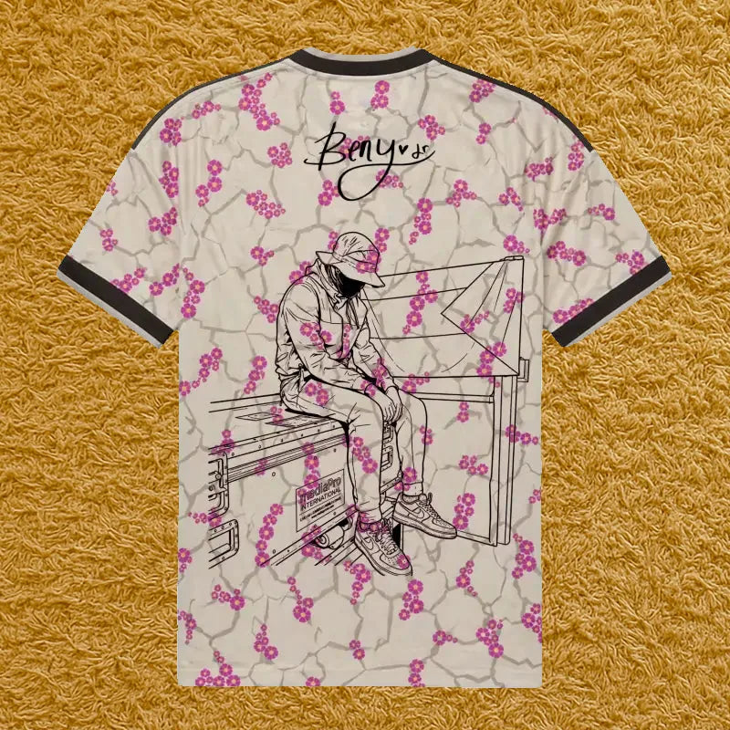 Camiseta Chile edición Beny Jr, vista trasera