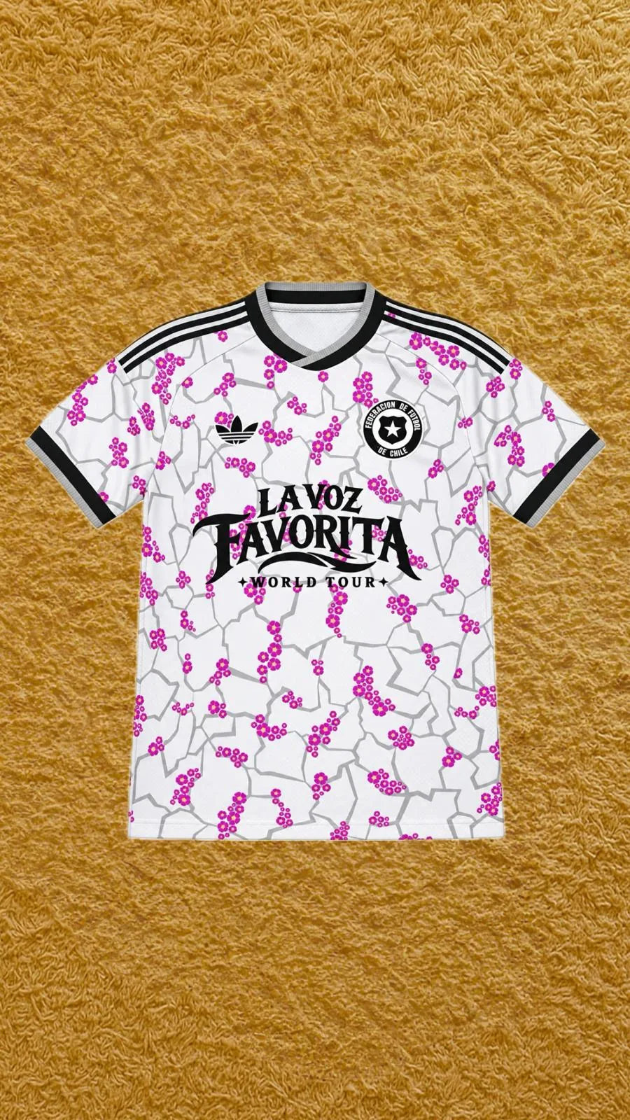Camiseta Chile edición Jay Wheeler, vista frontal