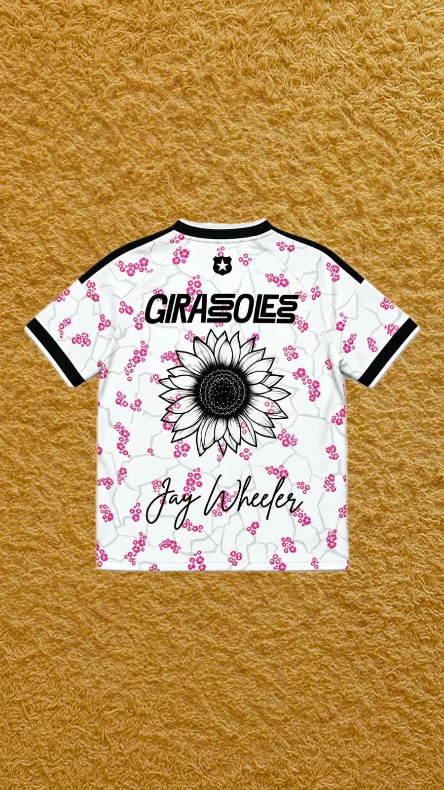 Camiseta Chile edición Jay Wheeler, vista trasera