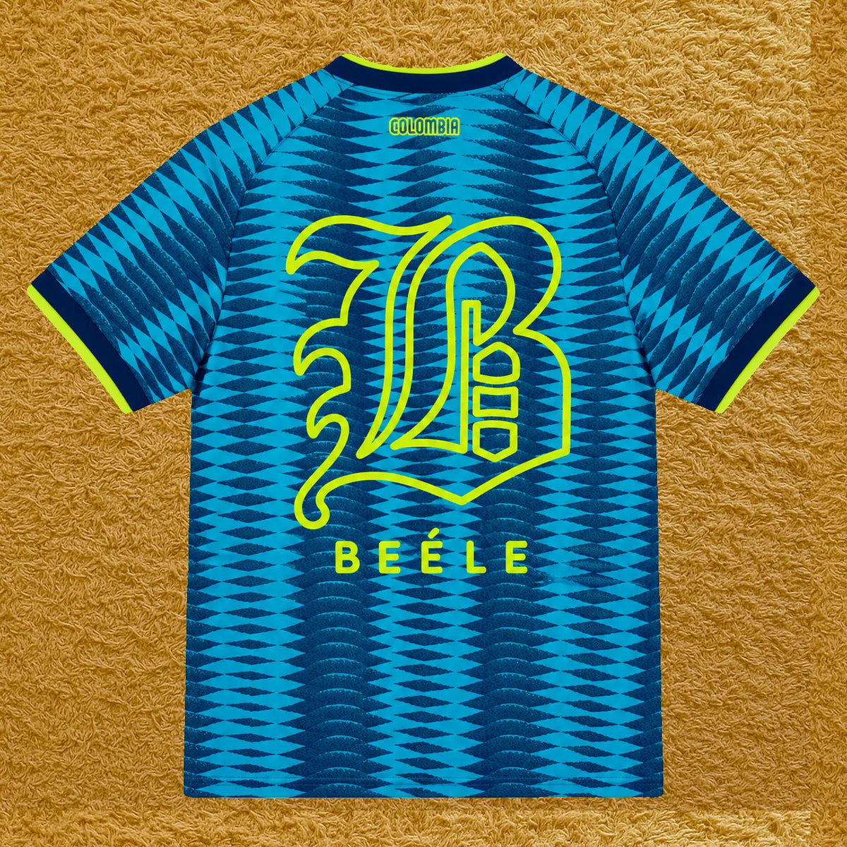 Camiseta Colombia edición Beele, vista trasera
