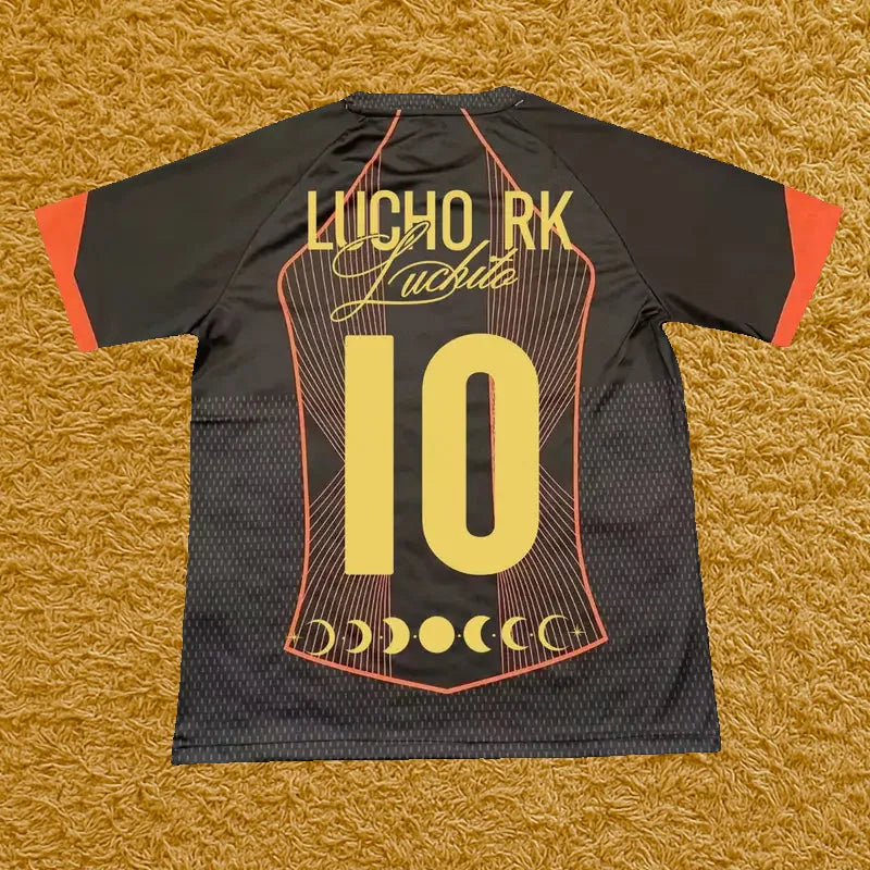 Camiseta FC Barcelona edición Lucho RK, vista trasera