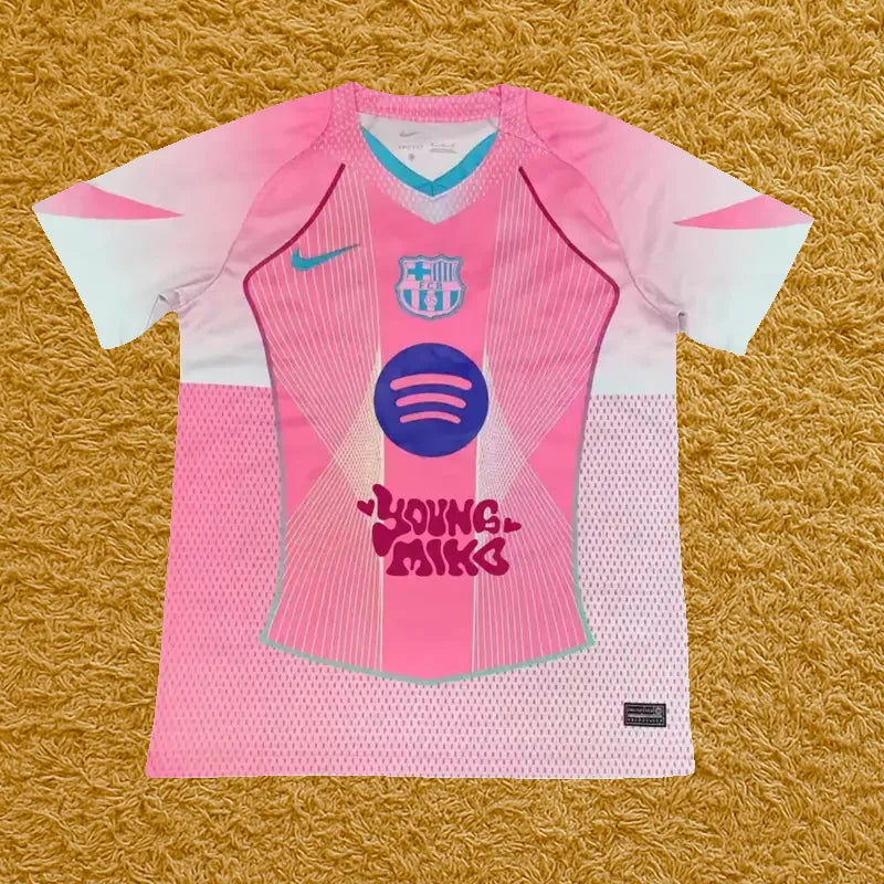 Camiseta FC Barcelona edición Young Miko, vista frontal