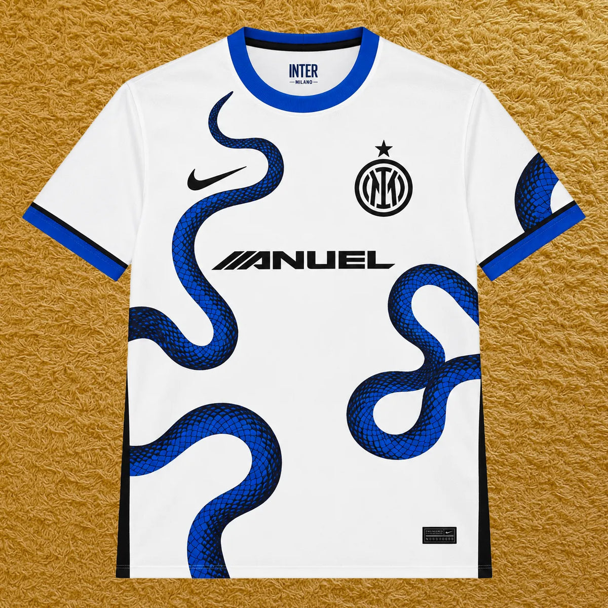 Camiseta Inter de Milan edición Anuel, vista frontal