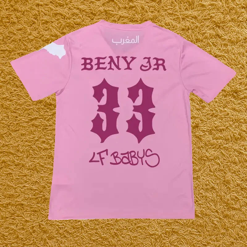 Camiseta Marruecos edición Beny Jr, vista trasera