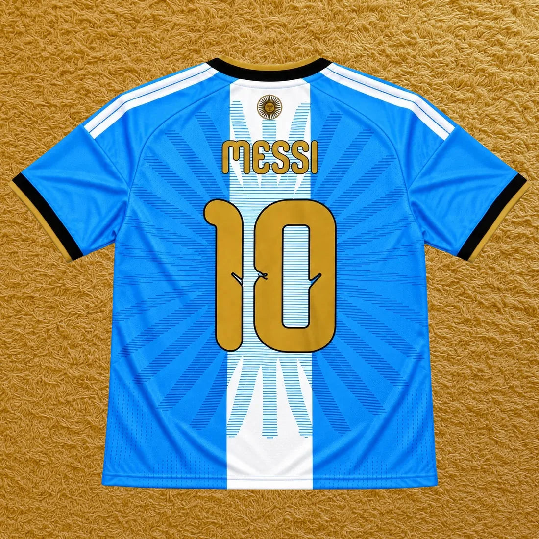 Camiseta Messi Despedida edición Messi Despedida, vista trasera