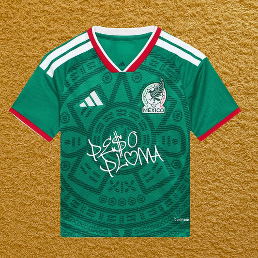 Camiseta México edición Peso Pluma, vista frontal