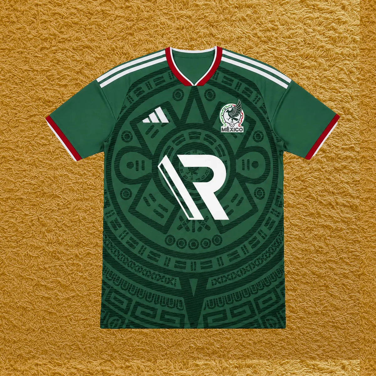 Camiseta Mexico edición Rivers, vista frontal