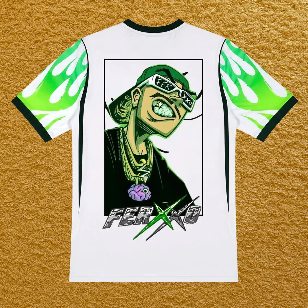 Camiseta Nigeria edición Feid, vista trasera