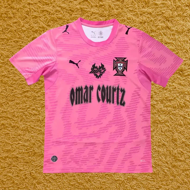 Camiseta Portugal edición Omar Courtz, vista frontal