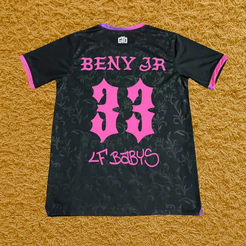 Camiseta PSG edición Beny Jr, vista trasera