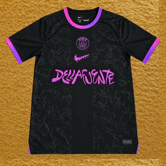 Camiseta PSG edición Dellafuente, vista frontal