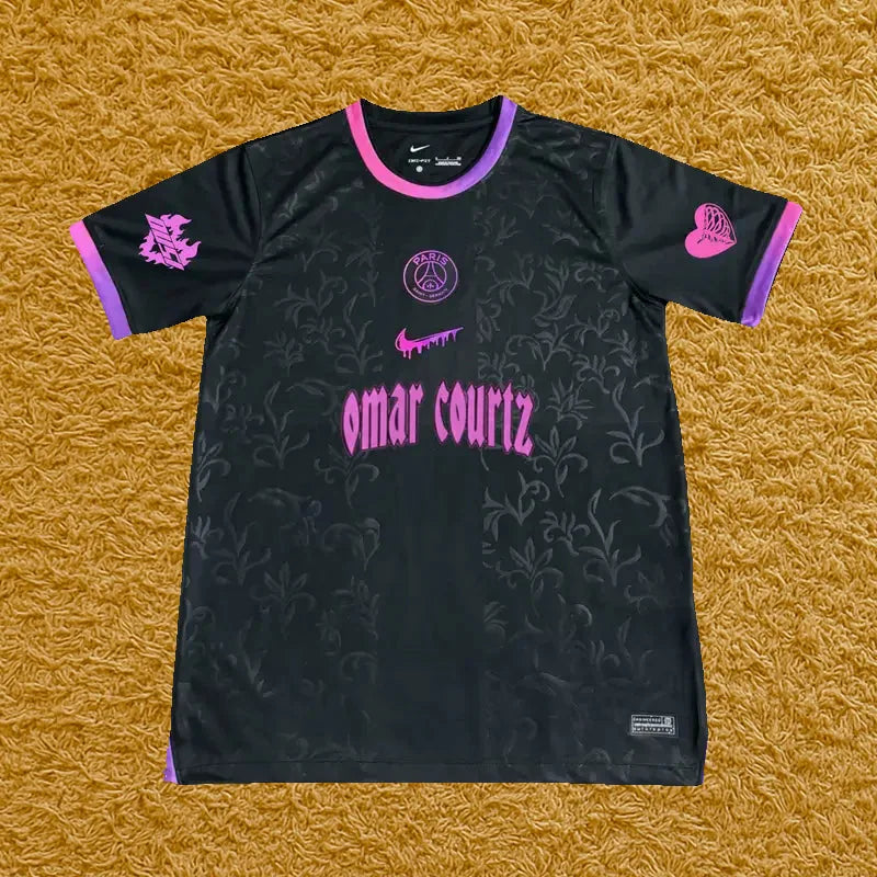 Camiseta PSG edición Omar Courtz, vista frontal