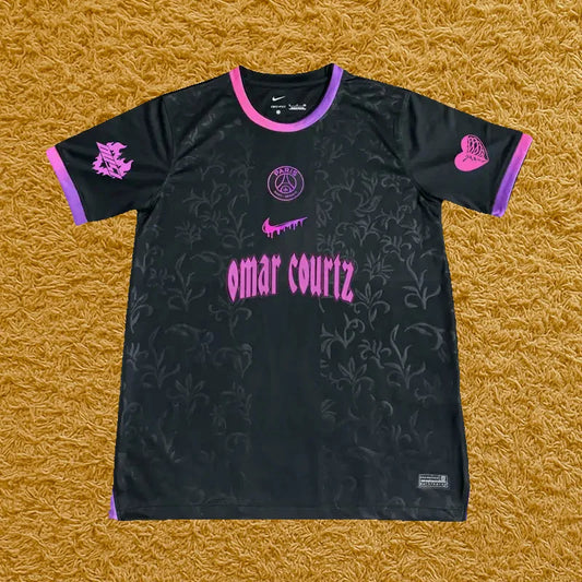 Camiseta PSG edición Omar Courtz, vista frontal