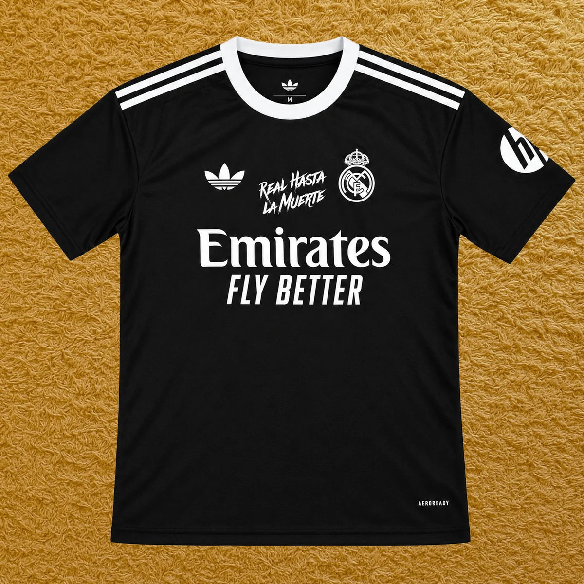 Camiseta Real Madrid edición Anuel, vista frontal