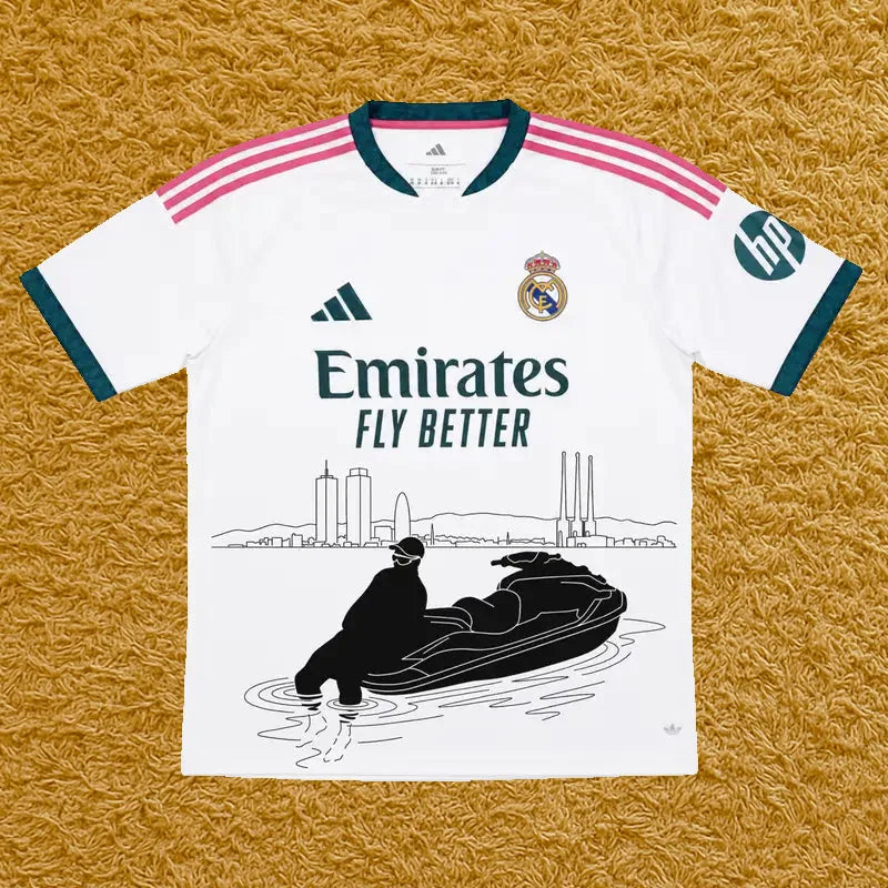 Camiseta Real Madrid edición Beny Jr, vista frontal