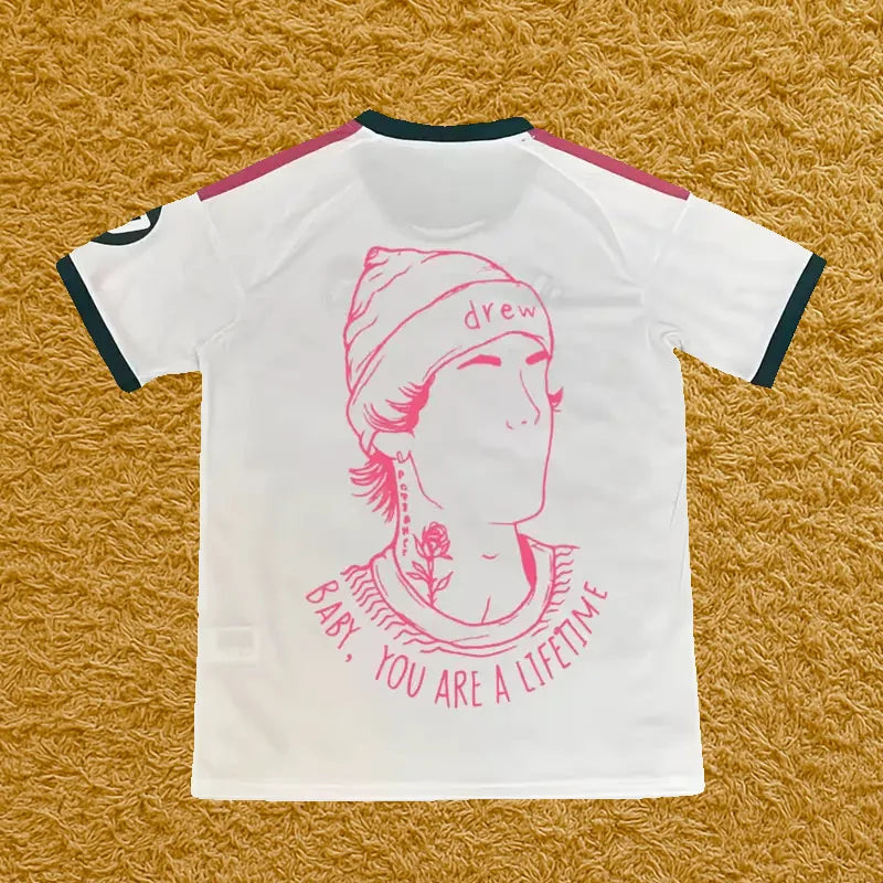 Camiseta Real Madrid edición Justin Bieber, vista trasera