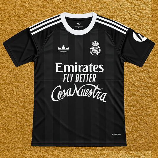 Camiseta Real Madrid edición Rauw Alejandro, vista frontal