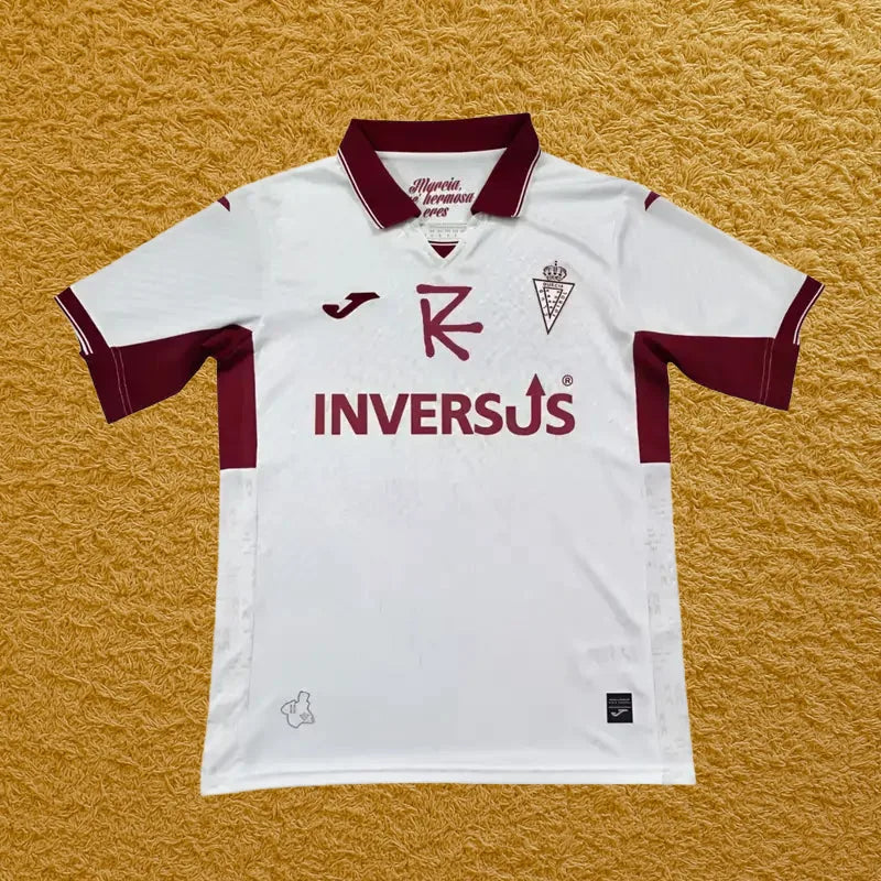 Camiseta Real Murcia edición Kaze, vista frontal